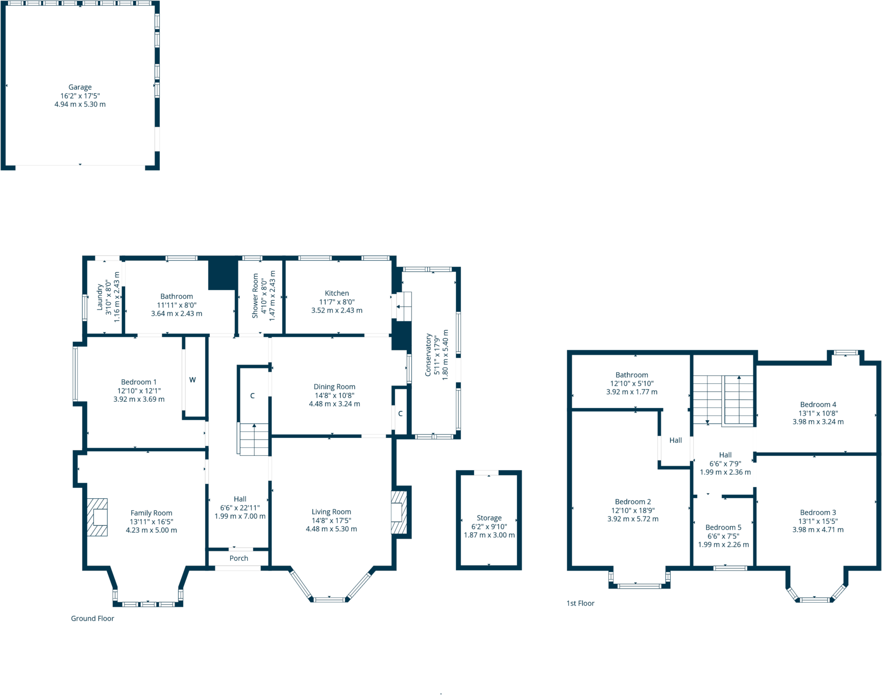 57 Roman Road, Bearsden, G61 2SG floorplan
