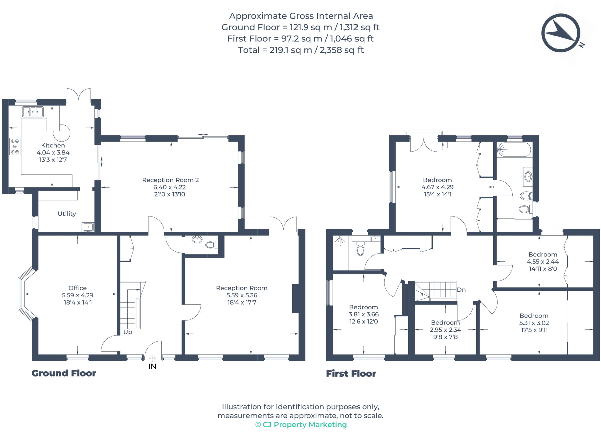 Oakhill Avenue, Pinner floorplan