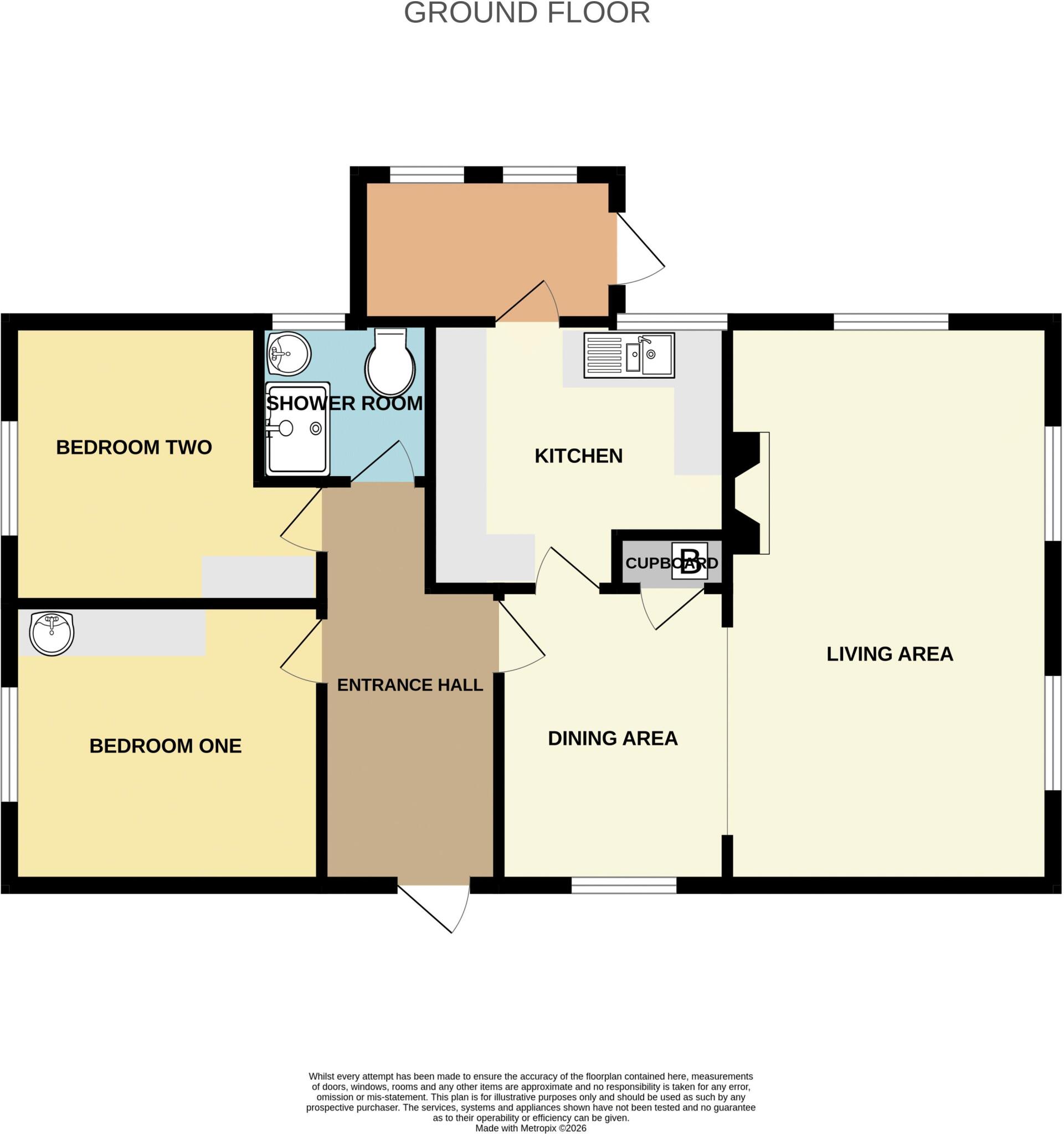 Primrose Hill, Charlton Mackrell  floorplan