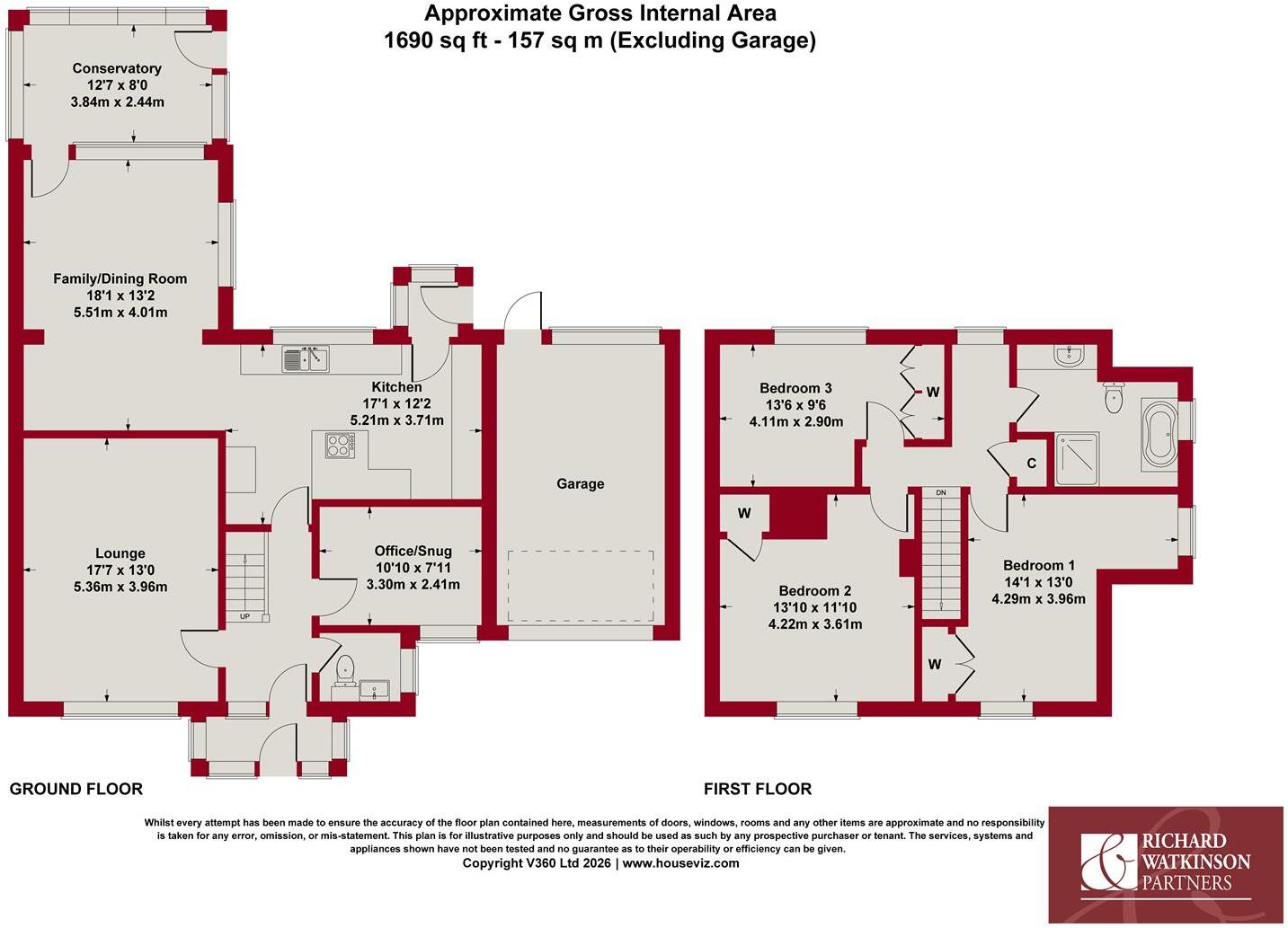 Church Lane, Boughton floorplan
