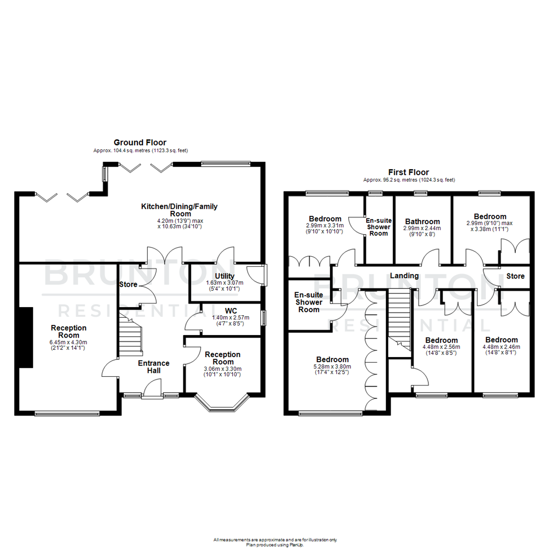Oakland Park, Morpeth, NE61 floorplan