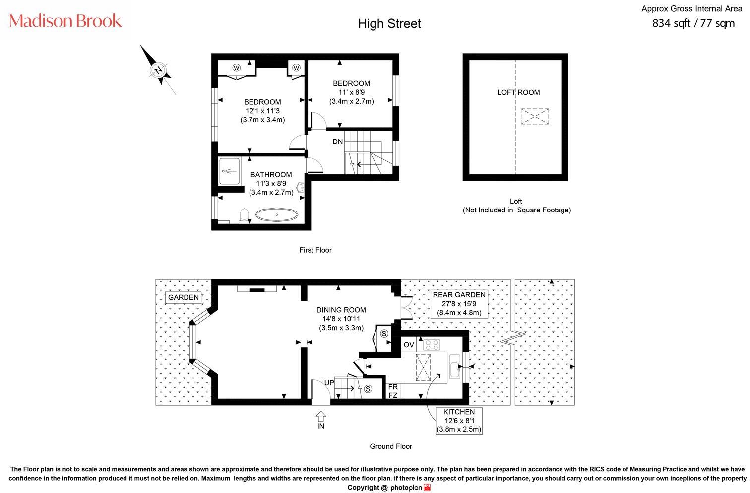 High Street, Hampton Hill floorplan