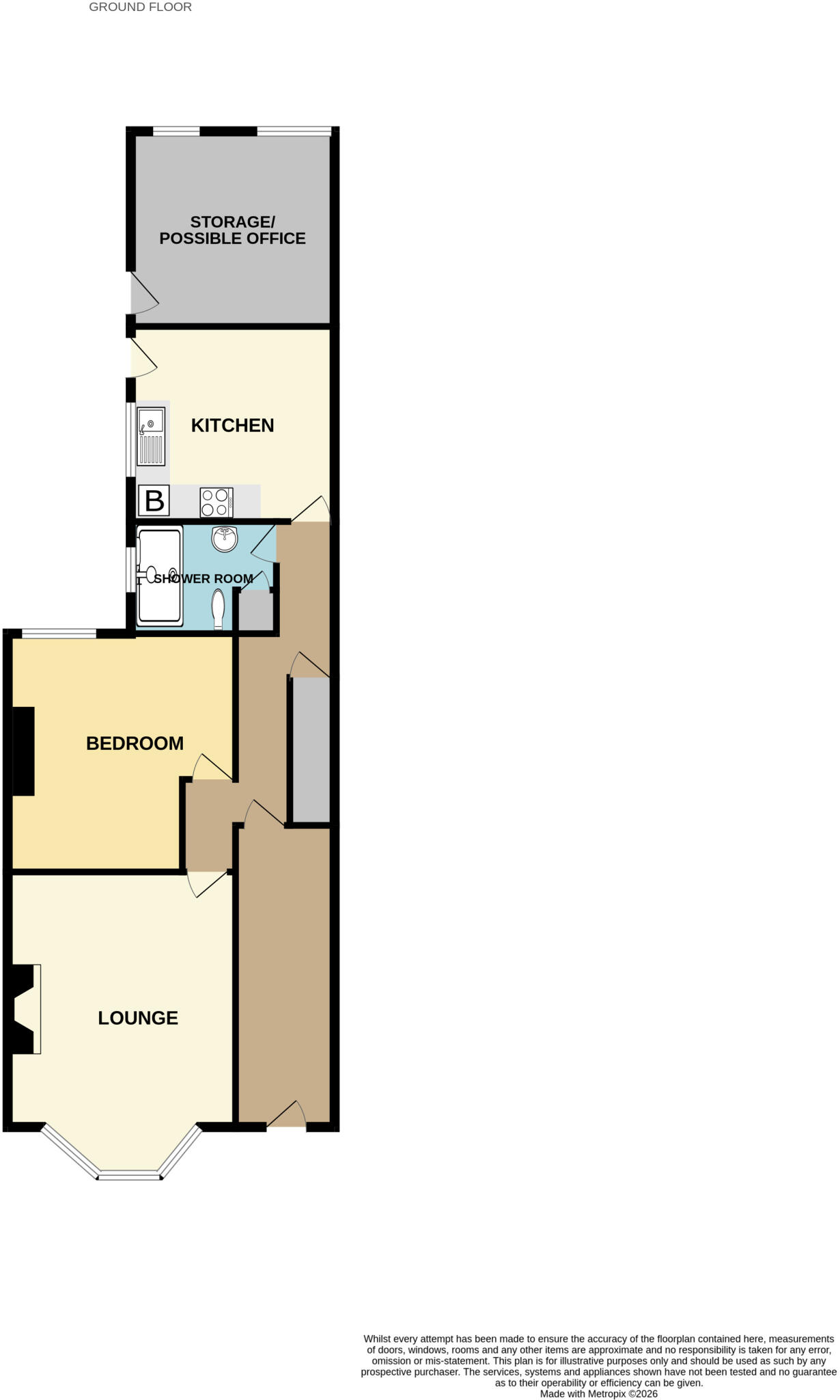 College Street, Burnham on Sea, Somerset, TA8 floorplan