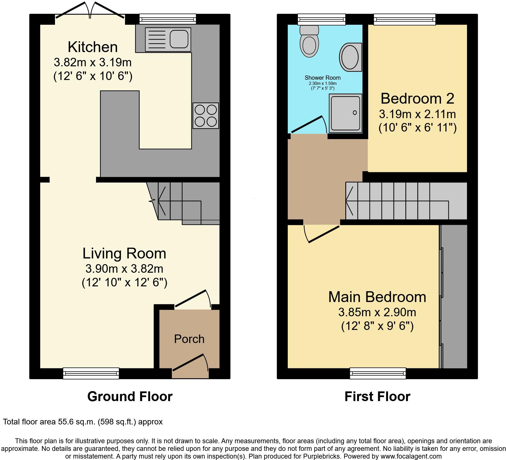 Ashwood Avenue, Wigan, WN2 floorplan