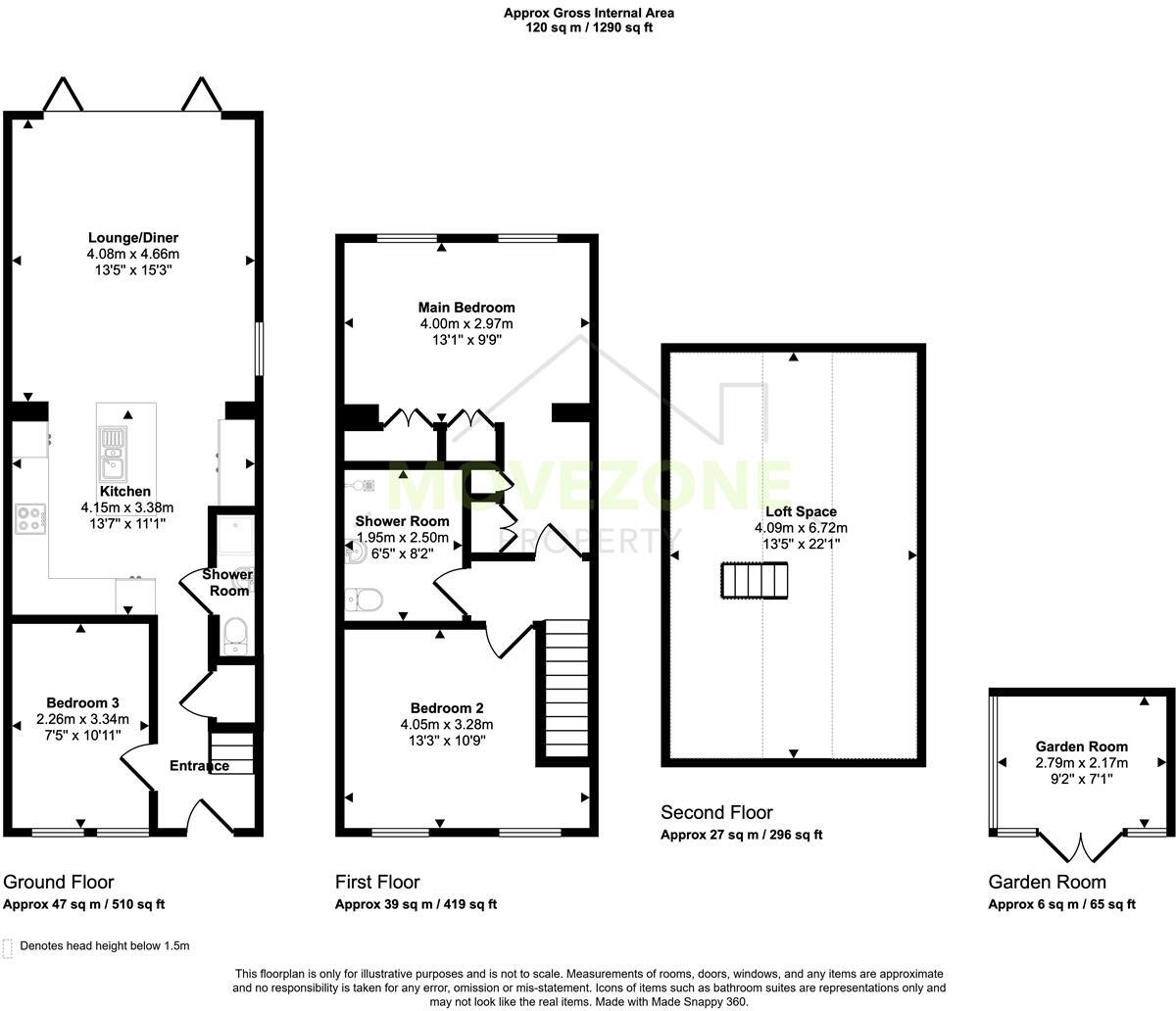 Salisbury Road, Bromley, BR2 floorplan