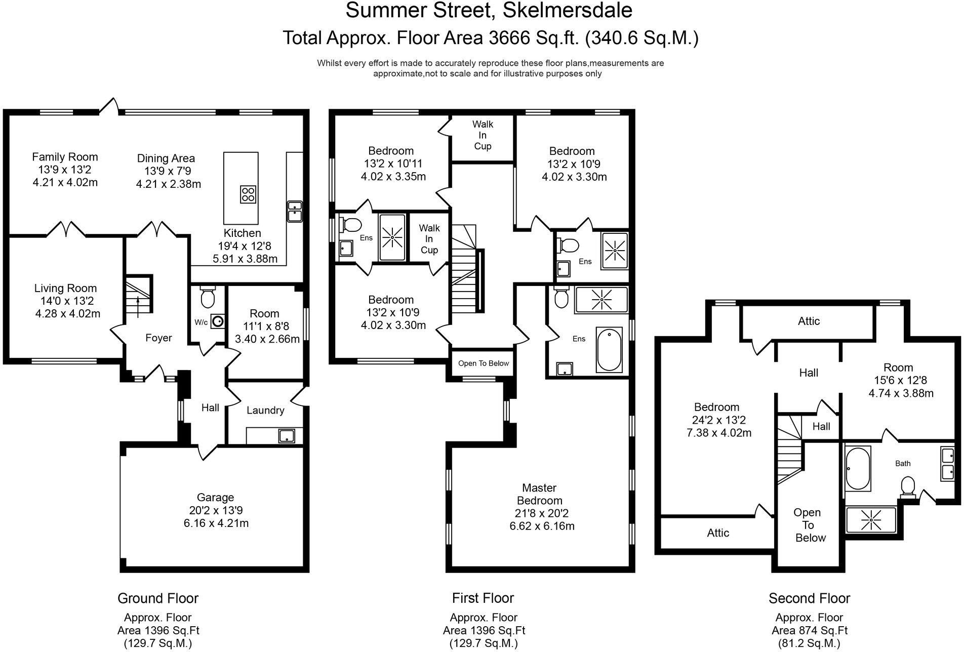 Summer Street, Skelmersdale, WN8 floorplan