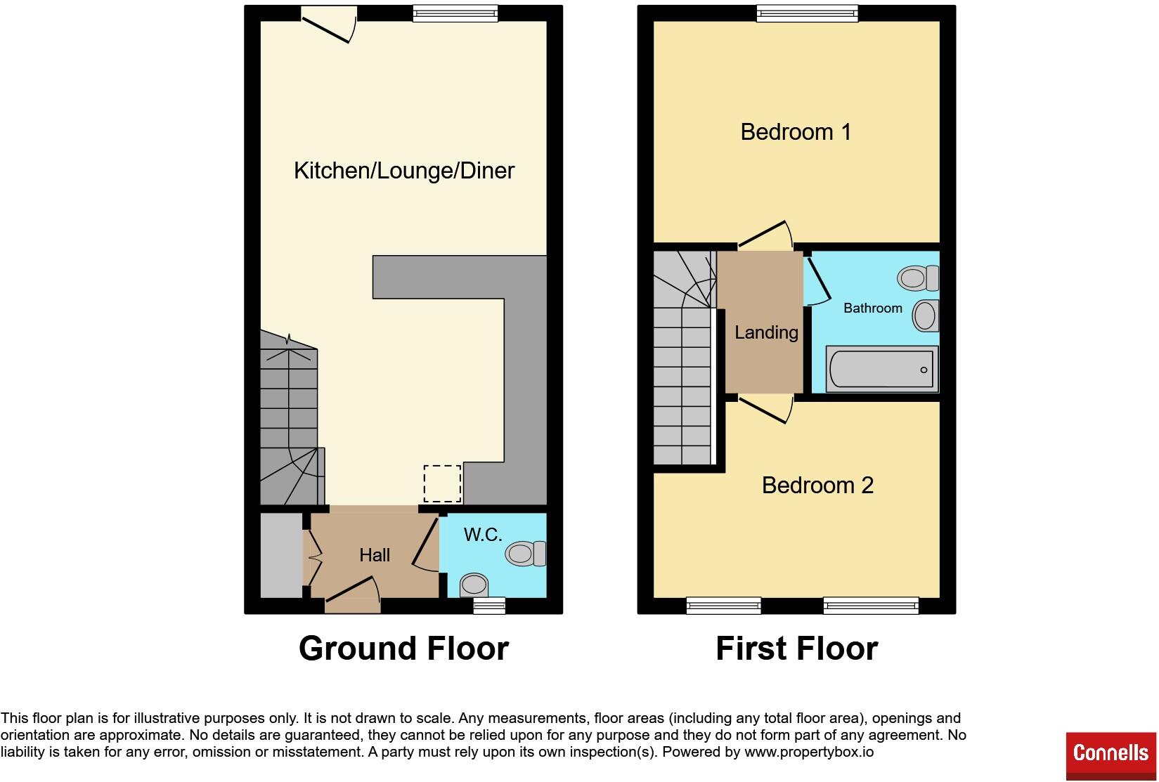 Williams Close, Bishops Tachbrook, Leamington Spa floorplan