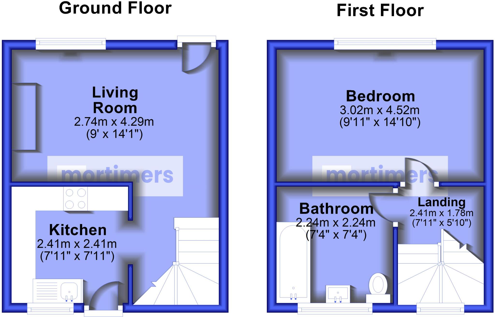 Selborne Mews, Blackburn, Lancashire, BB2 floorplan