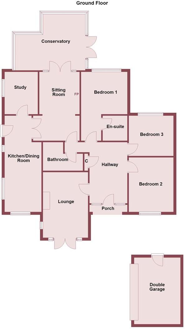 Burton Road, Little Neston, Neston floorplan