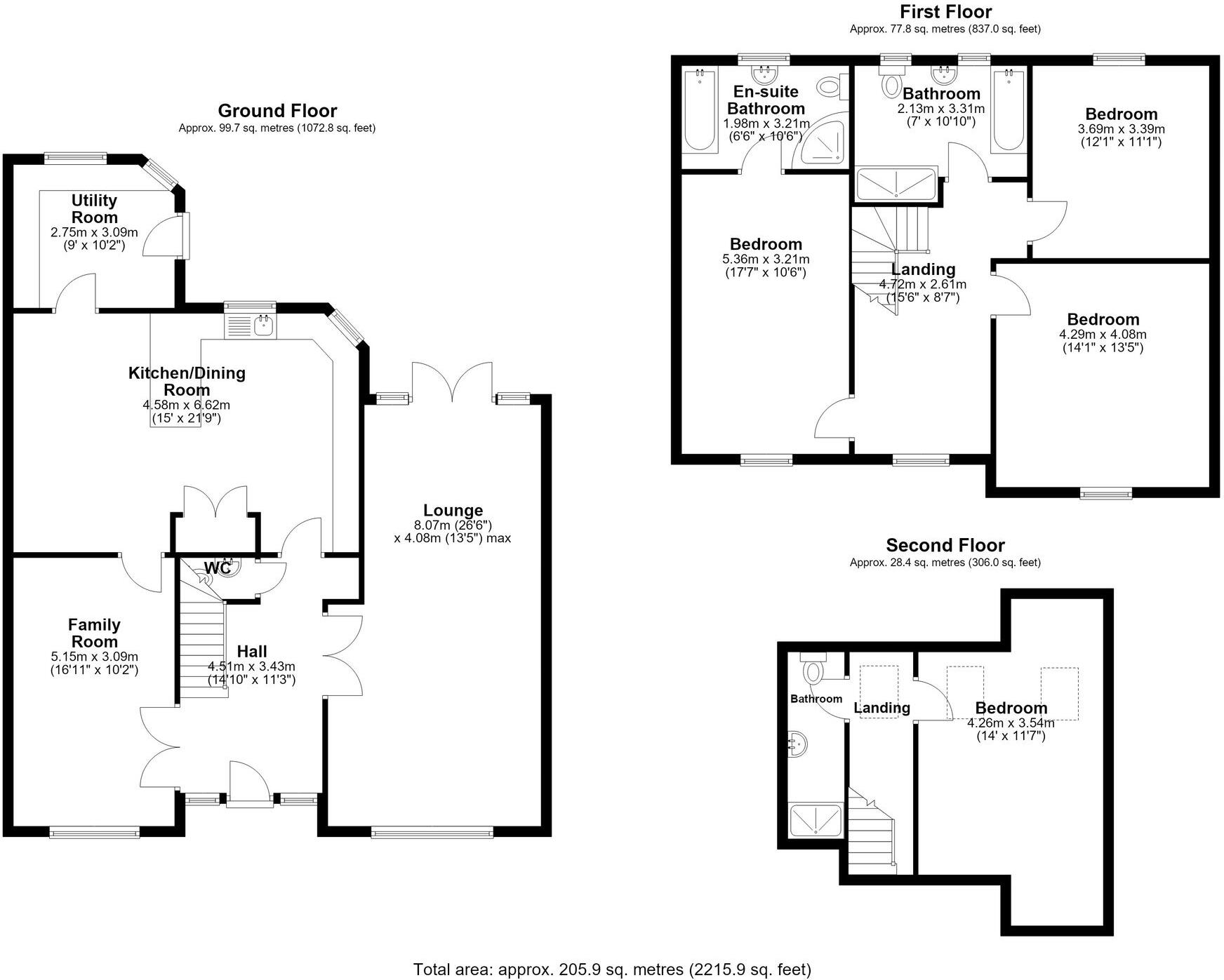 Upton Lane, Upton, CH2 floorplan