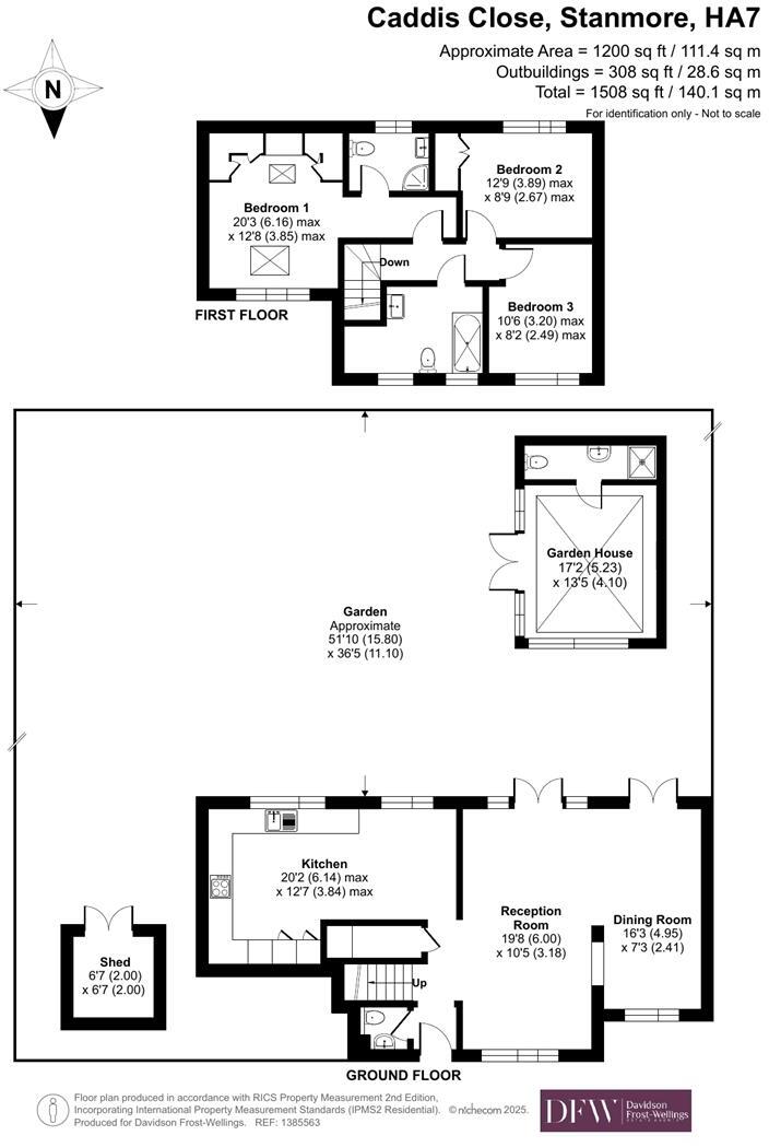 Caddis Close, Stanmore, HA7 floorplan