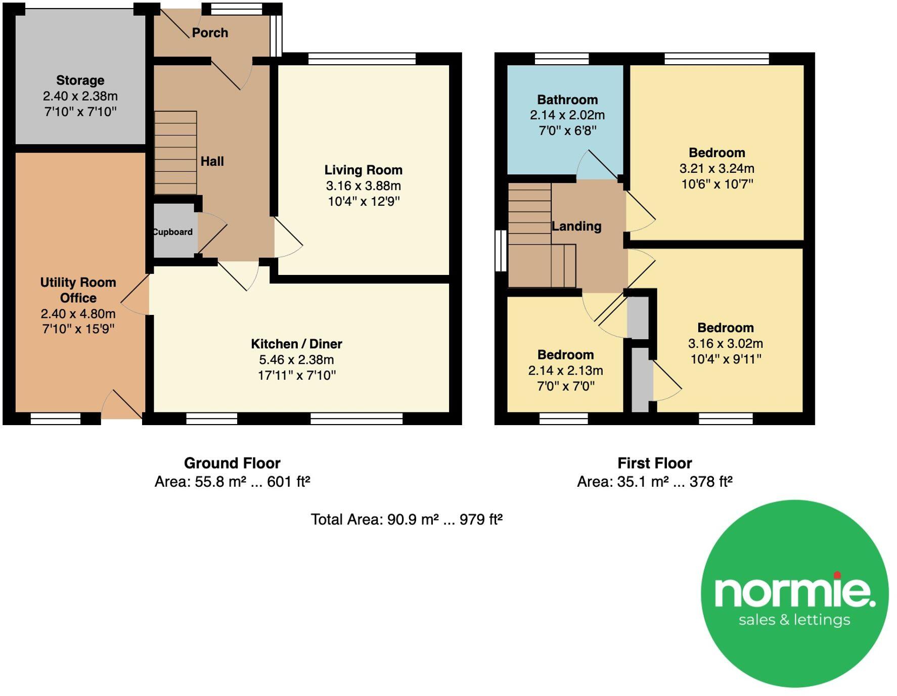 Blenheim Close, Bury, BL9 floorplan