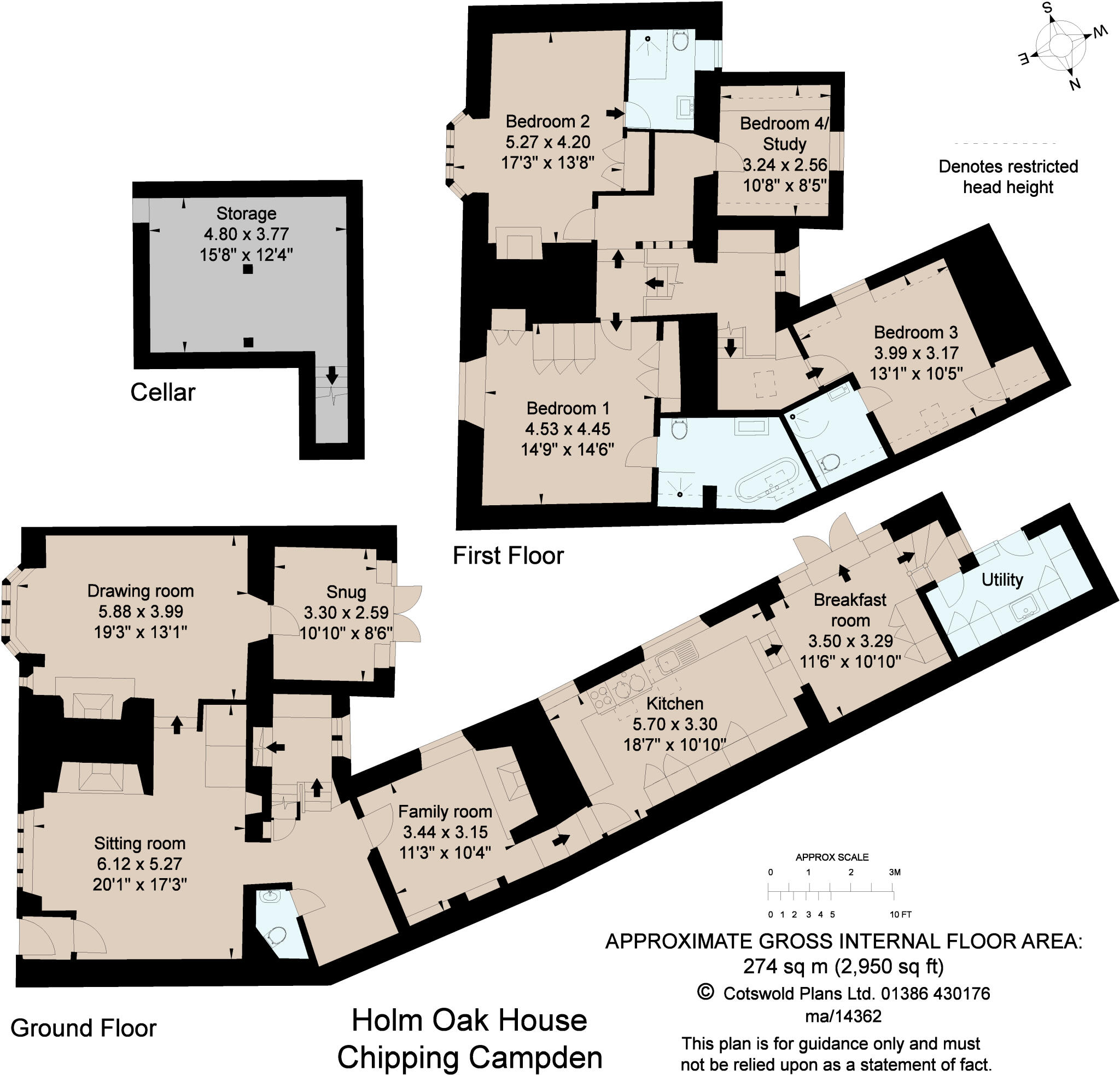 High Street, Chipping Campden, Gloucestershire, GL55 floorplan