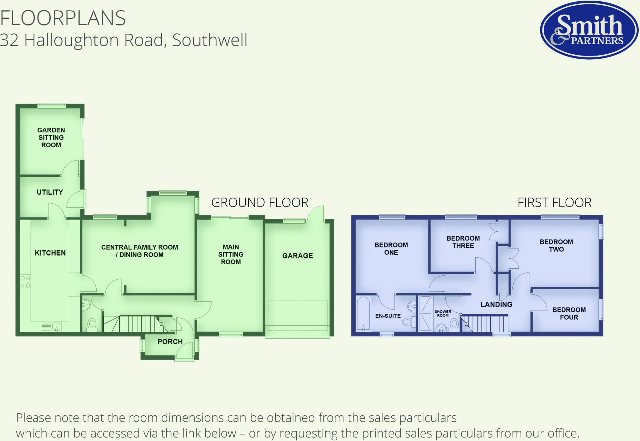 32, Halloughton Road, Southwell, Nottinghamshire floorplan