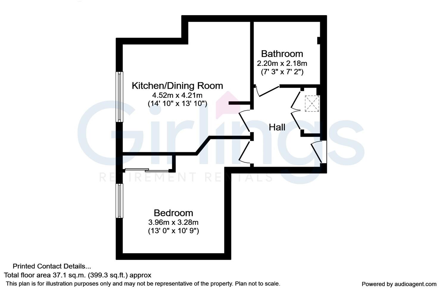 Sheridan Lodge, Bromley floorplan