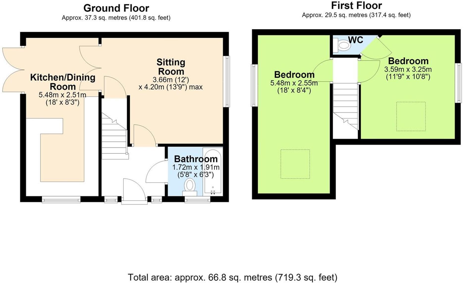 Pembroke Road, Hindley Green, WN2 floorplan