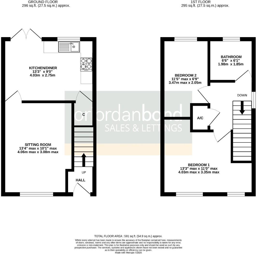 Sandover, East Hunsbury, Northampton NN4 floorplan