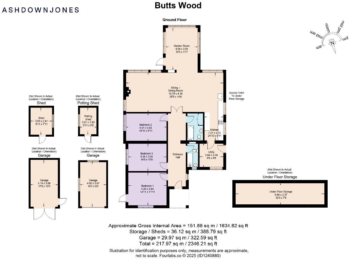 Butts Wood, Broughton-in-Furness, Cumbria, LA20 6BS floorplan