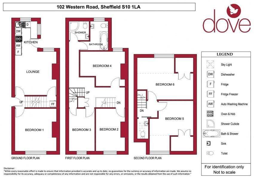 102 Western Road, Crookes floorplan
