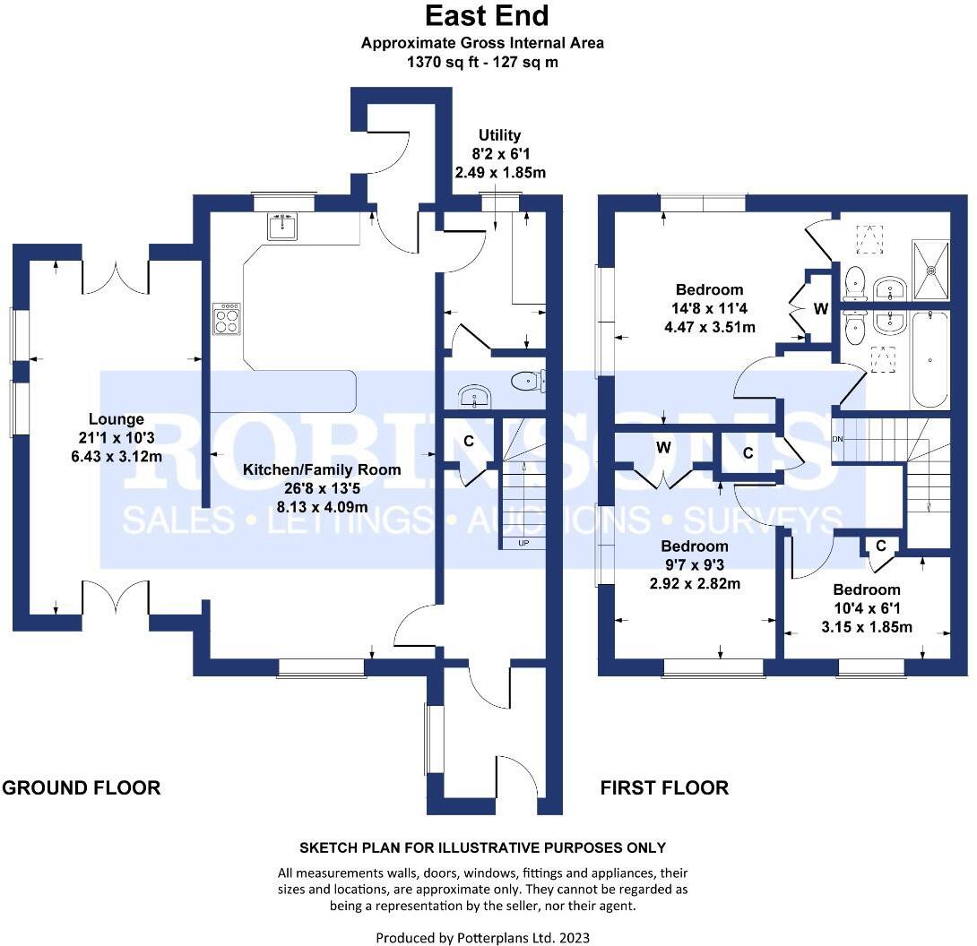 East End, Wolsingham, Weardale floorplan
