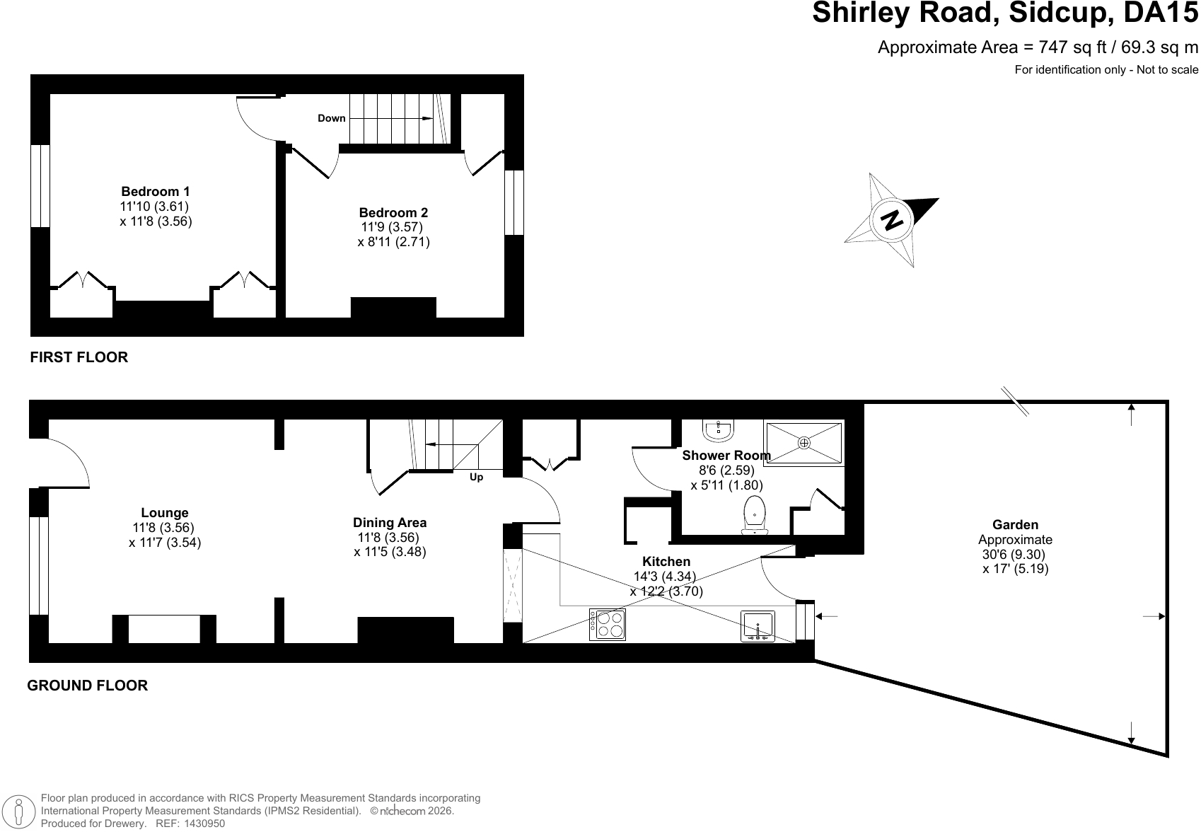 Shirley Road, Sidcup, DA15 7JW floorplan