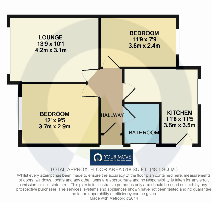 Mendip Road, Duston, Northampton, NN5 floorplan