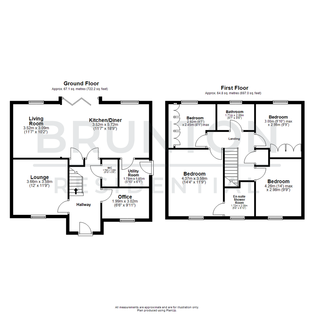 Old Park Road, Swarland, NE65 floorplan