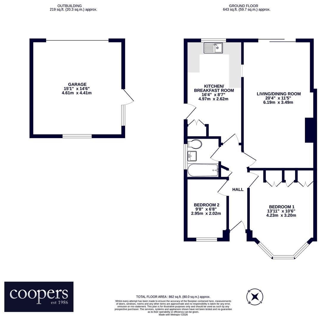 Mount Park Road, Pinner floorplan