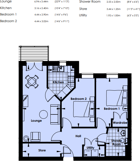 Brooklands House, 167 Eccleshall Road, Stafford, ST16 floorplan