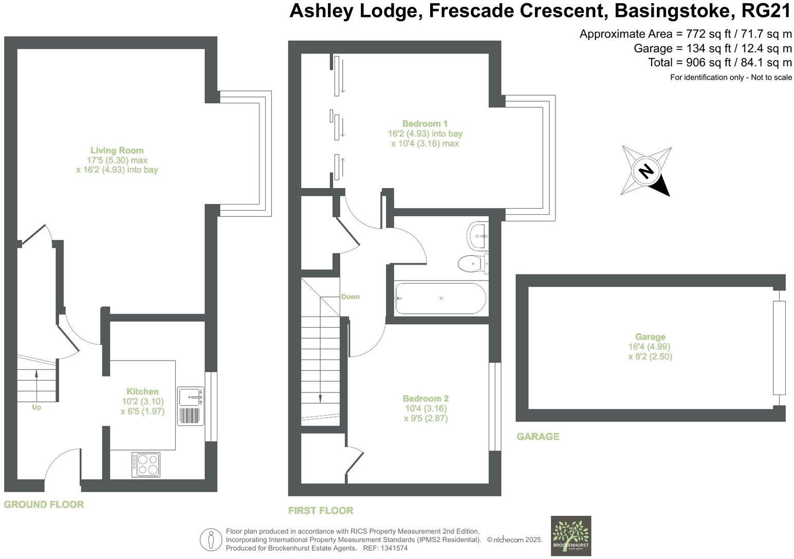 Frescade Crescent, Basingstoke, RG21 3NE floorplan