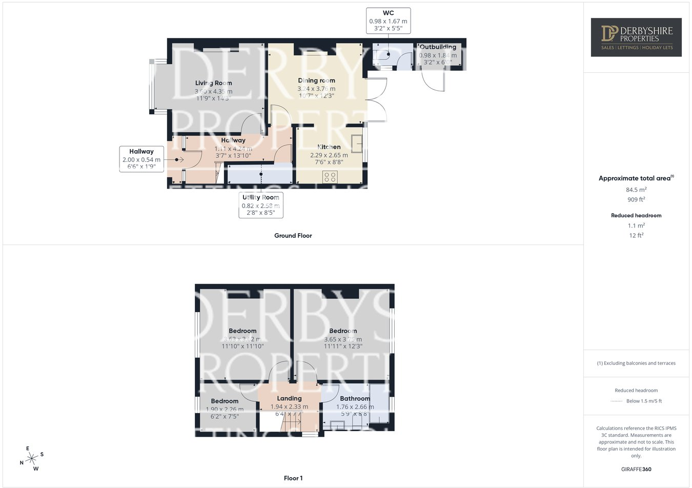 Woodhouse Road, Kilburn, Belper, DE56 floorplan