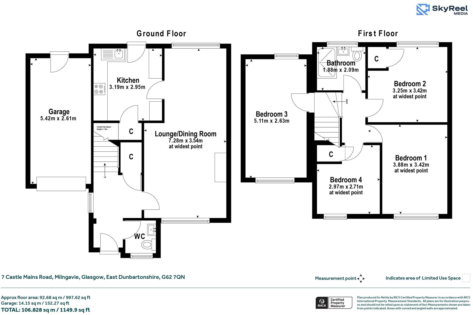 Castle Mains Road, Milngavie floorplan