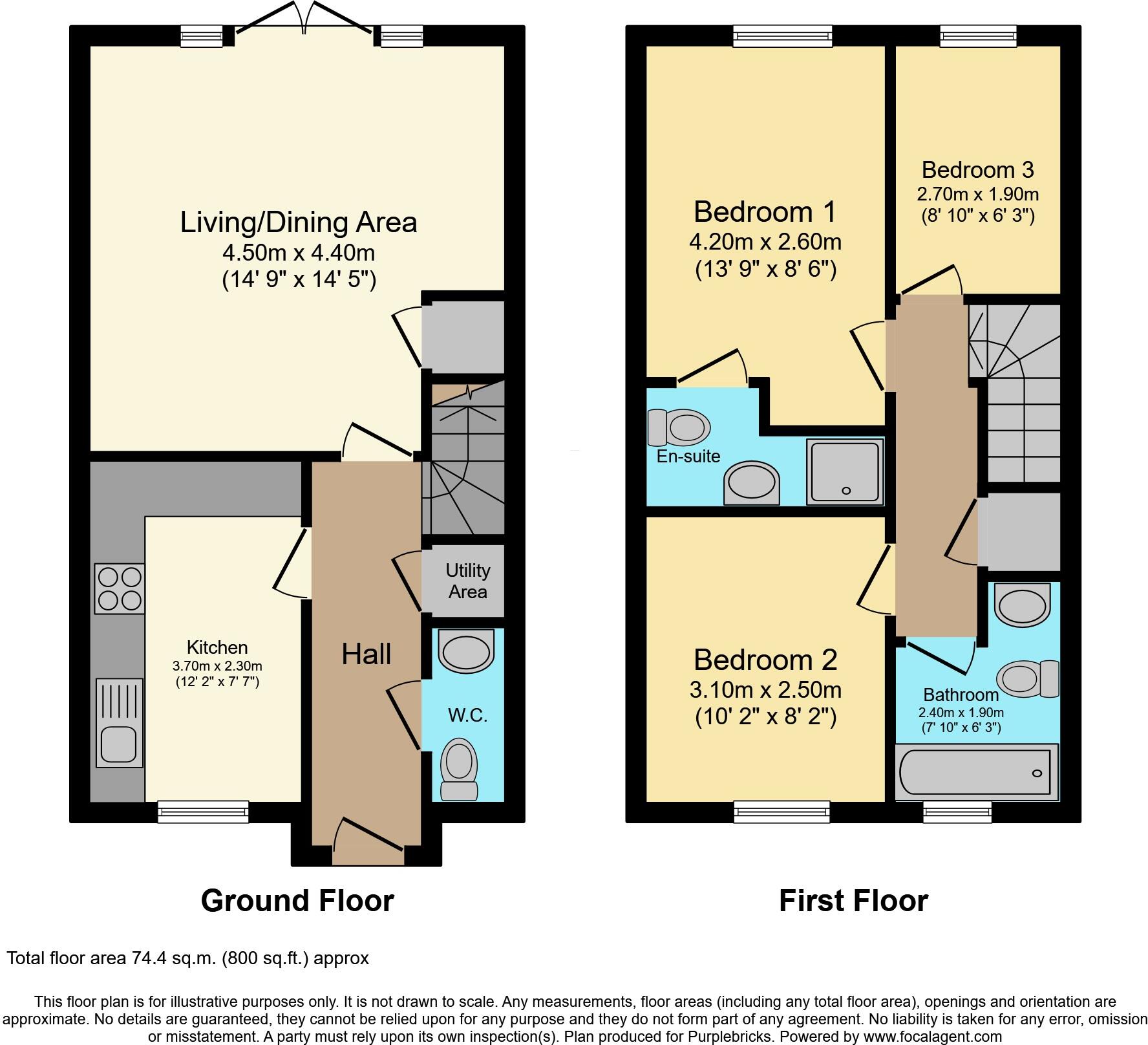 Silcoates Street, Wakefield, WF2 floorplan