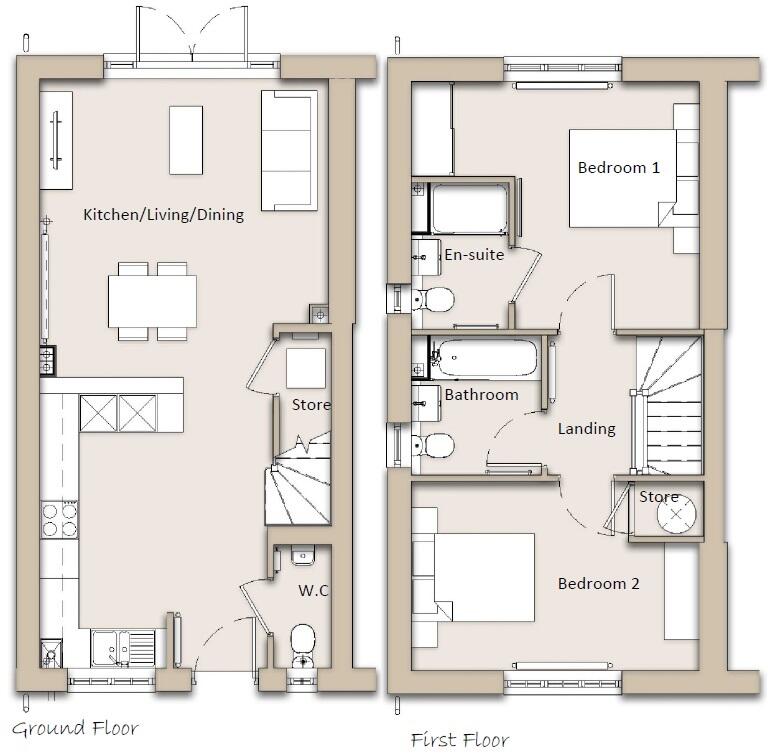 PLOT 276 The Meadows, Fivefields, Bennetts Road, Keresley, Coventry, CV7 floorplan