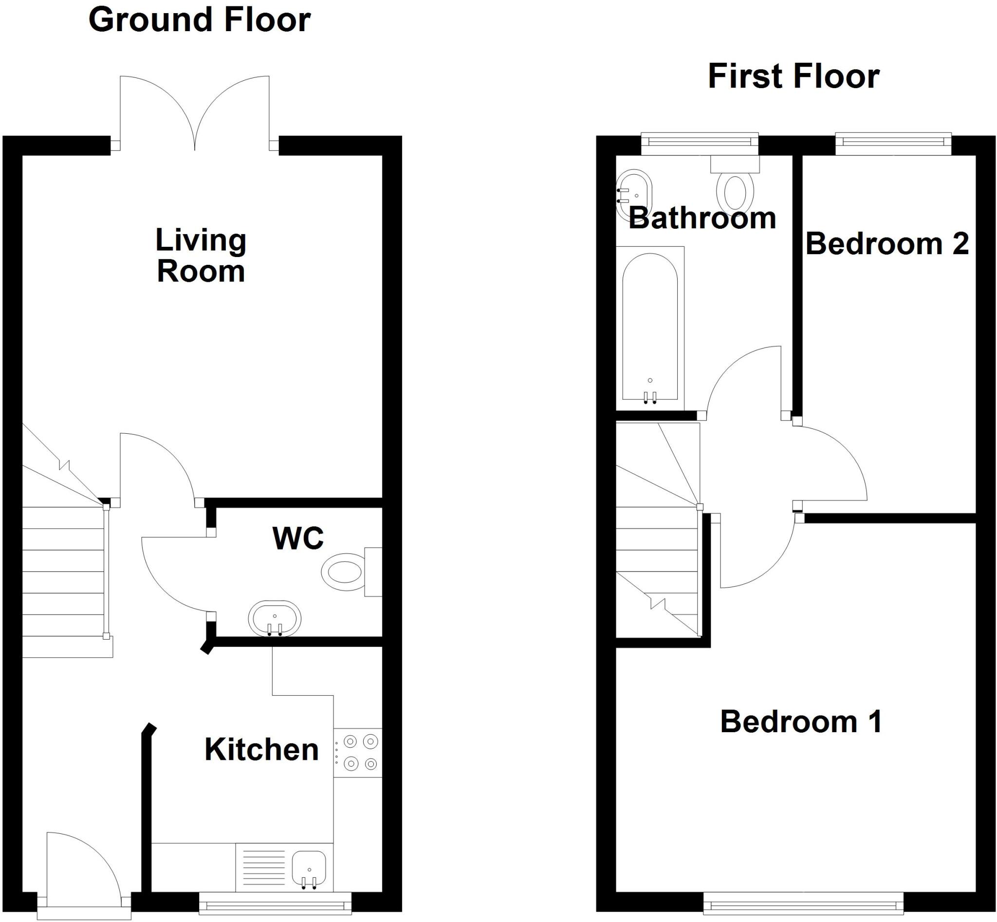 Broadoak Drive, Manchester floorplan