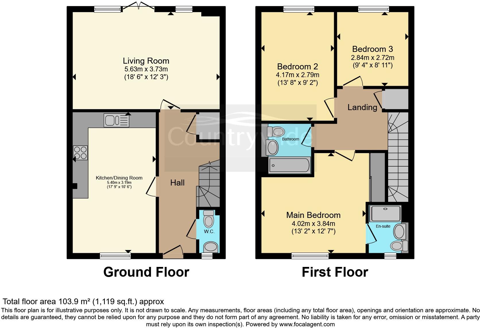 Juniper Place, Limes Close, Wilburton, Ely, Cambridgeshire, CB6 floorplan