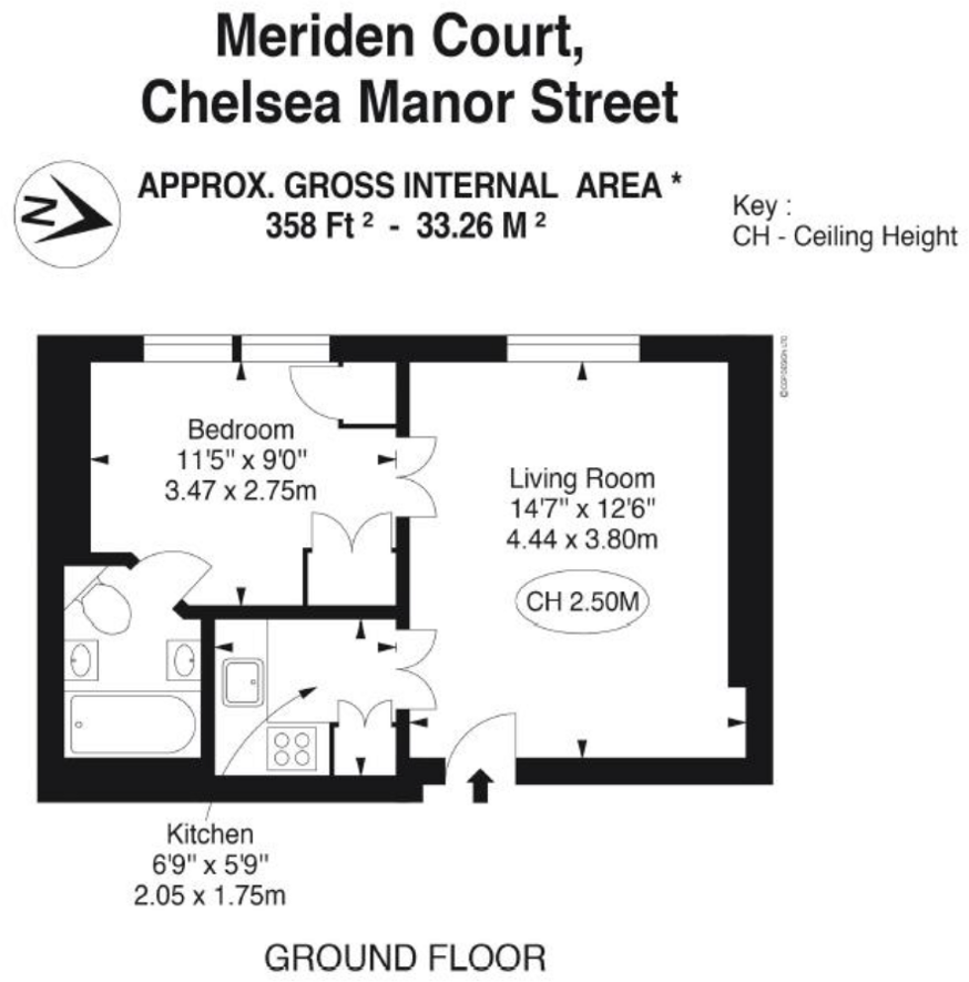 Chelsea Manor Street, London floorplan