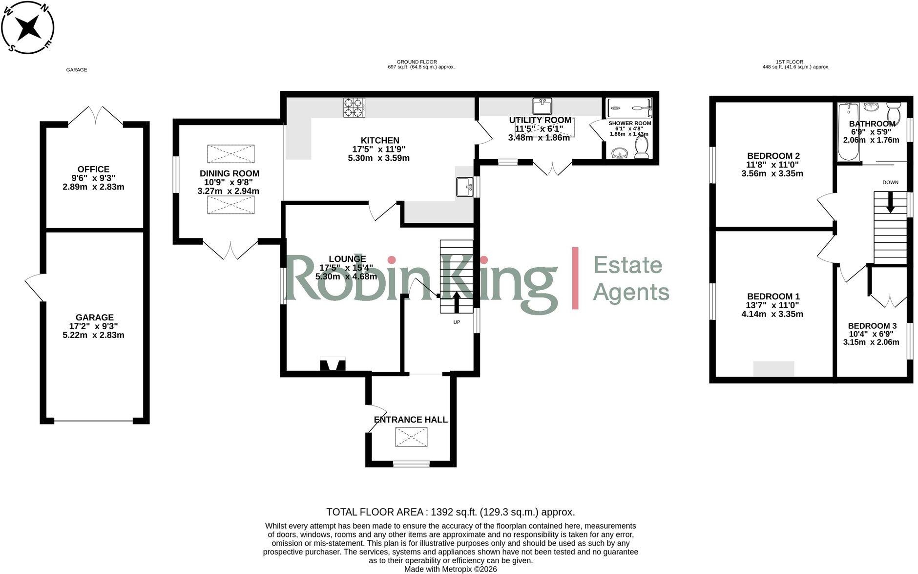 Streamcross, Claverham, BS49 floorplan