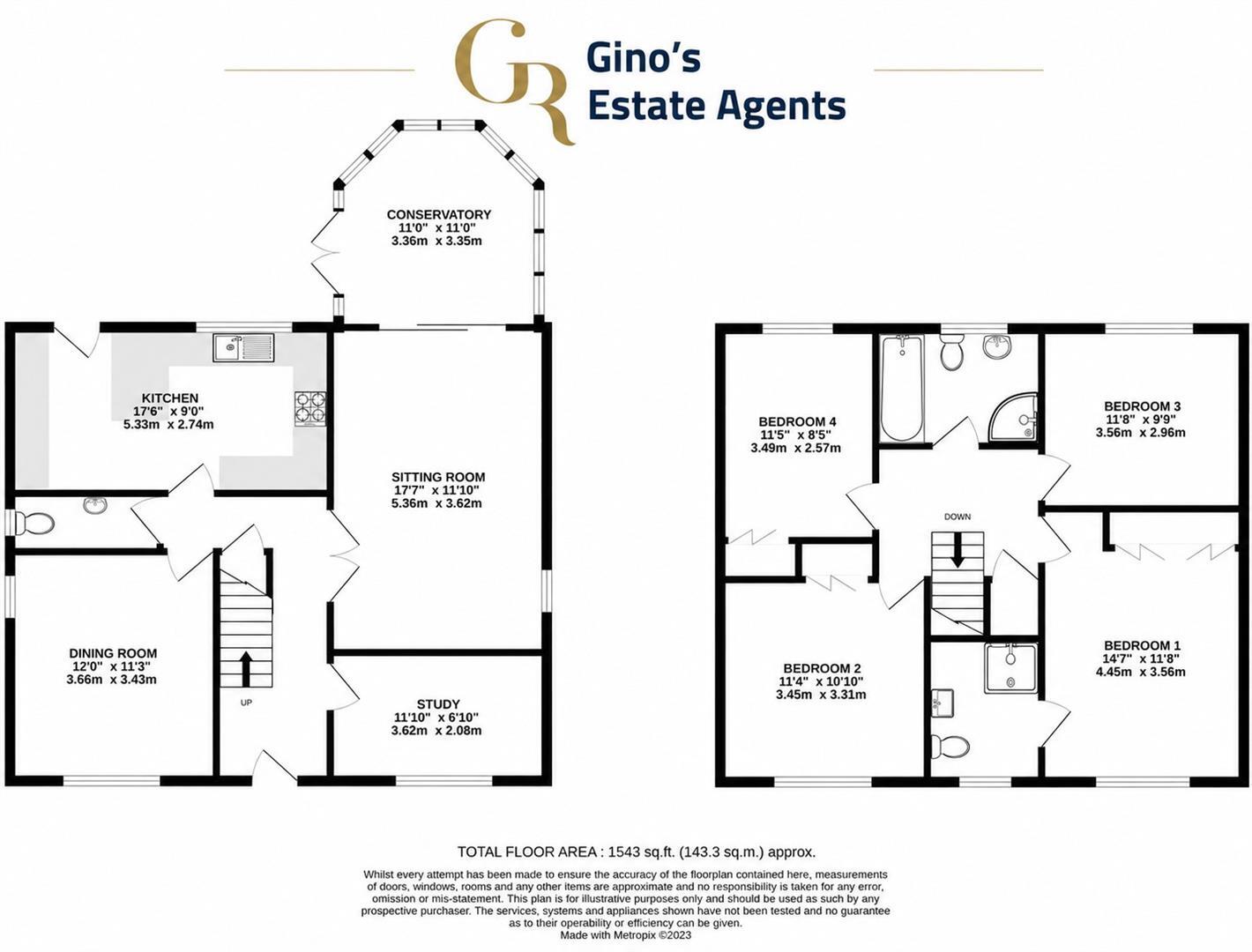 Caversham Drive, Nailsea floorplan