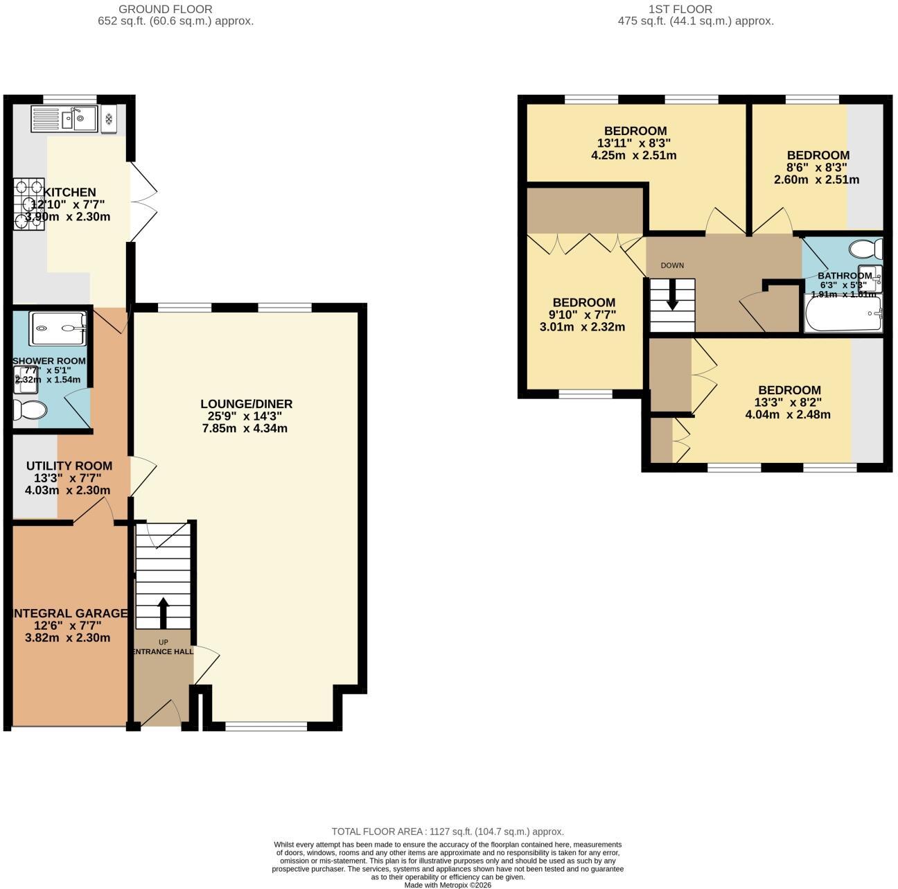Carriage Drive, Kettering, Northamptonshire, NN16 floorplan