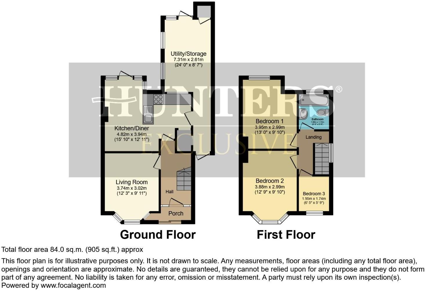 Derron Avenue, Birmingham floorplan