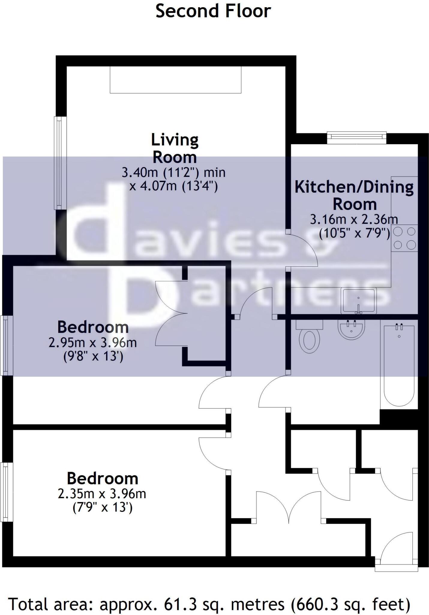 College House, High Street floorplan