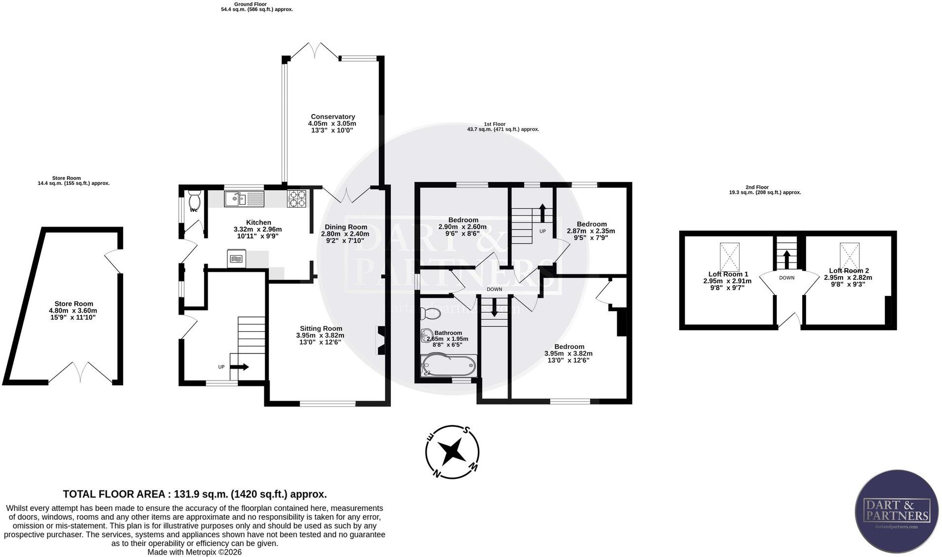 Newlands, Dawlish, EX7 floorplan