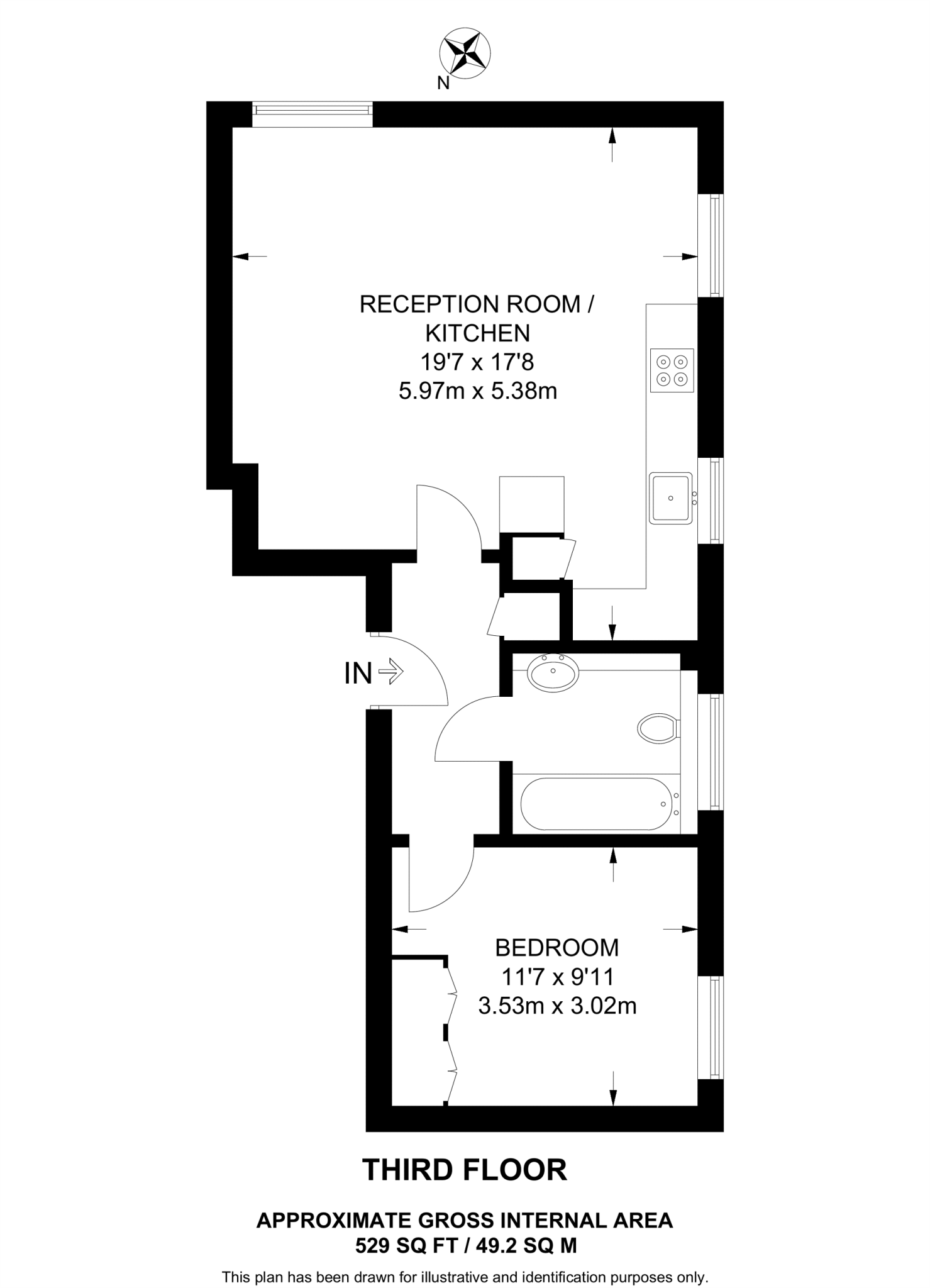 Scott Avenue, Southfields, London, SW15 floorplan