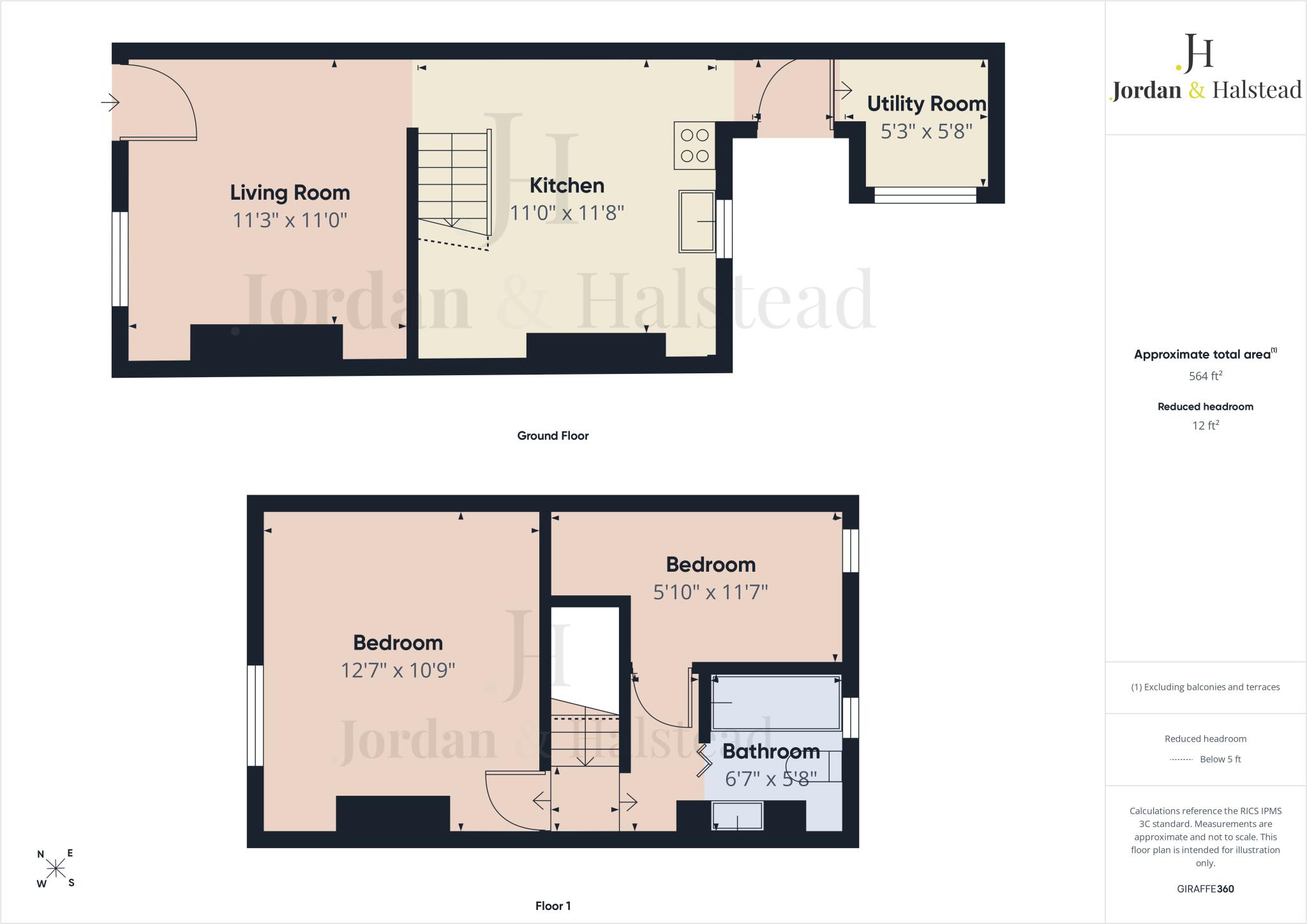 Brynffynnon Terrace, Denbigh, Denbighshire, LL16 floorplan