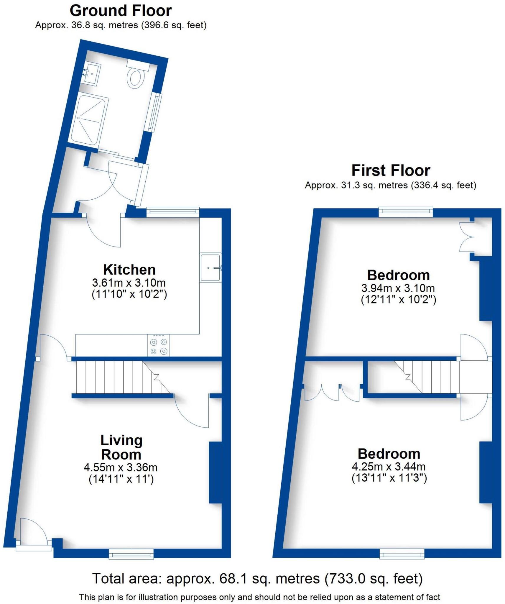 Rushmore Street, Leamington Spa, CV31 floorplan