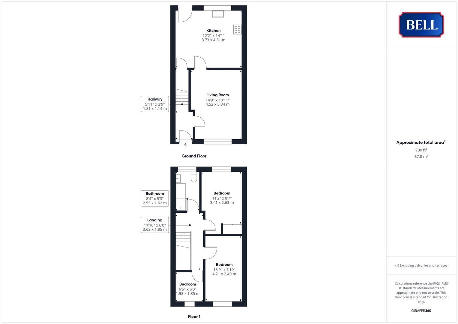 2 Millview Court, Horncastle floorplan