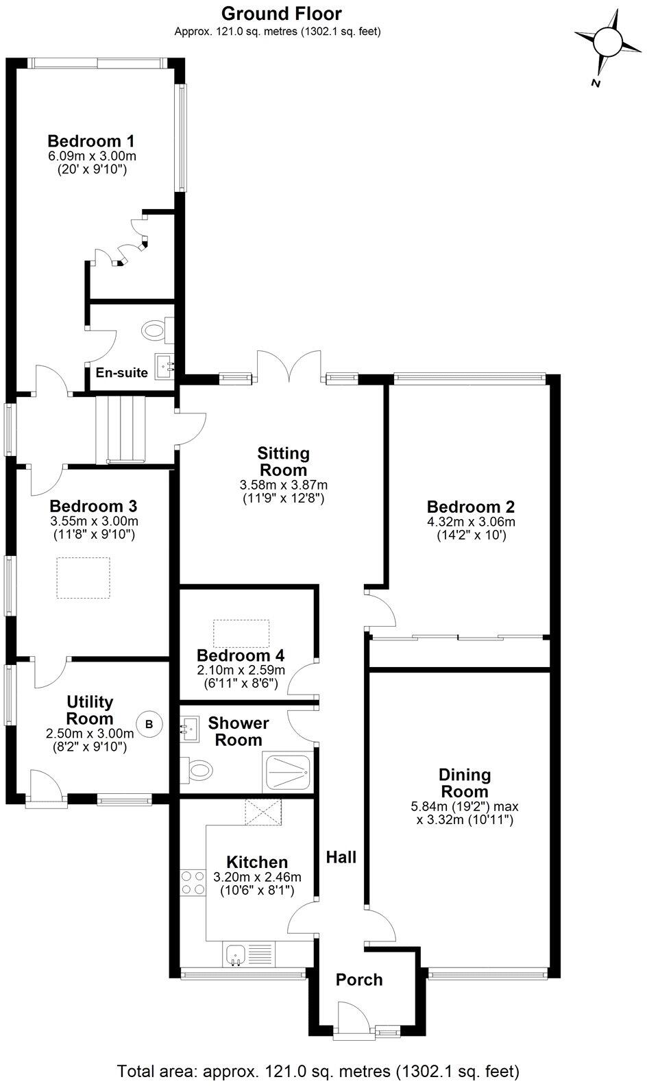 Stirling Road, Market Lavington, Devizes, Wiltshire, SN10 floorplan