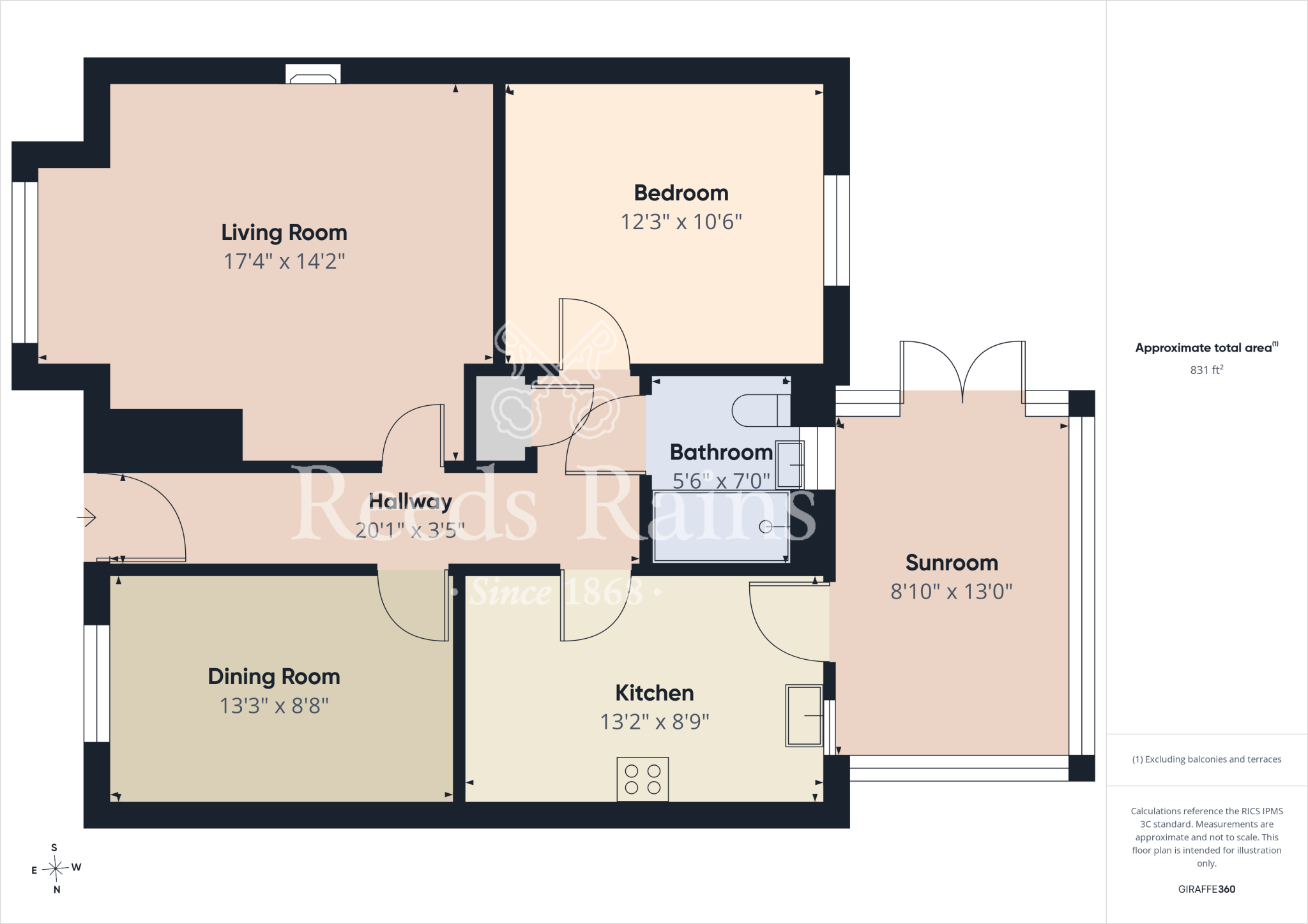 Harvington Chase, Coulby Newham, Middlesbrough, North Yorkshire, TS8 floorplan