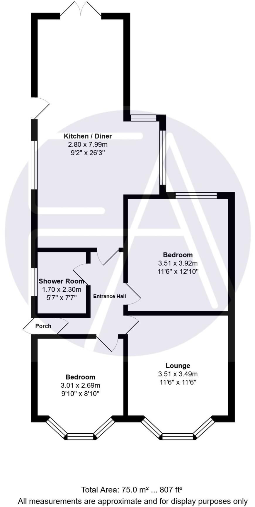 Holmdale Avenue, Southport, Merseyside, PR9 8PS floorplan